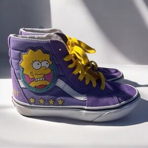 Vans Lisa Simpson Sk8-Hi Womens Shoes